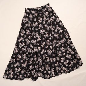 Vintage attaché by Herman guise floral skirt